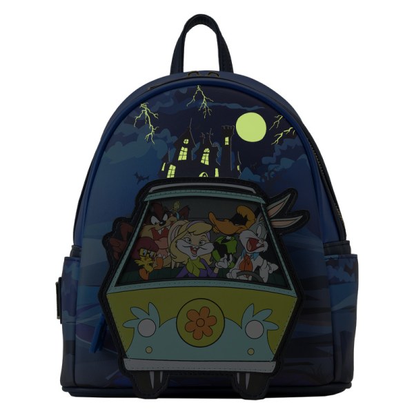 MINI SAC À DOS LOONEY TUNES & SCOOBY MASHUP WARNER BROS 100E ANNIVERSAIRE - WARNER BROS LOUNGEFLY