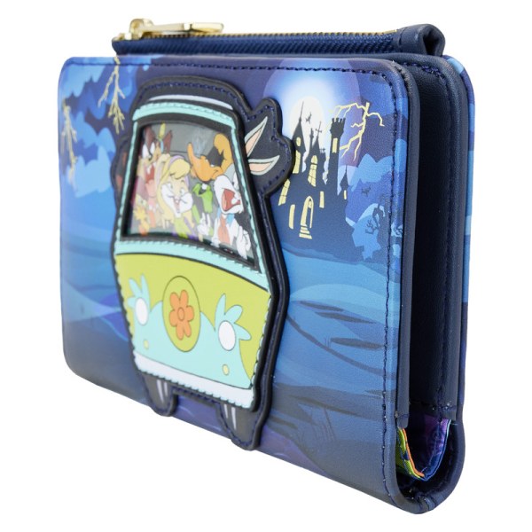 PORTEFEUILLE LOONEY TUNES & SCOOBY MASHUP WARNER BROS 100E ANNIVERSAIRE - WARNER BROS LOUNGEFLY