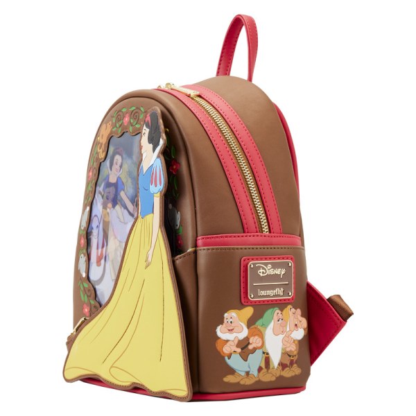 MINI SAC À DOS BLANCHE NEIGE LANTICULAR PRINCESS SERIES - DISNEY LOUNGEFLY