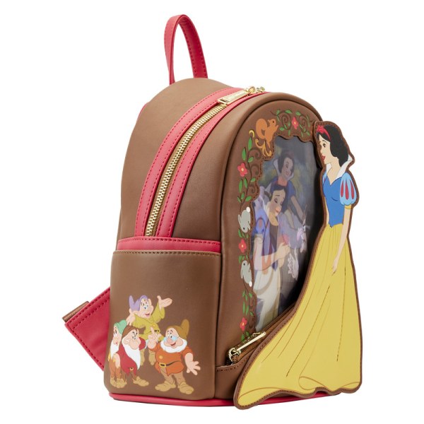 MINI SAC À DOS BLANCHE NEIGE LANTICULAR PRINCESS SERIES - DISNEY LOUNGEFLY