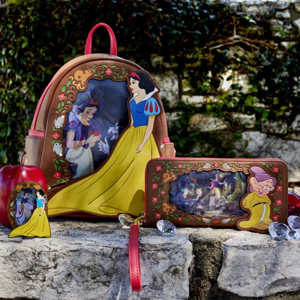 MINI SAC À DOS BLANCHE NEIGE LANTICULAR PRINCESS SERIES - DISNEY LOUNGEFLY