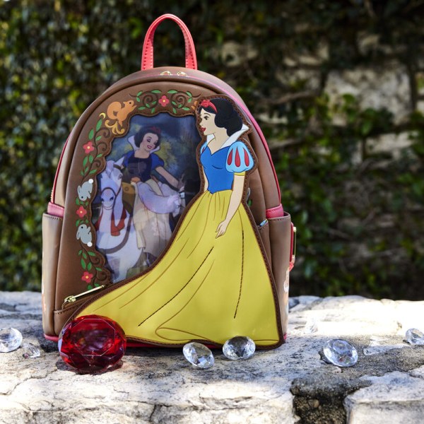 MINI SAC À DOS BLANCHE NEIGE LANTICULAR PRINCESS SERIES - DISNEY LOUNGEFLY