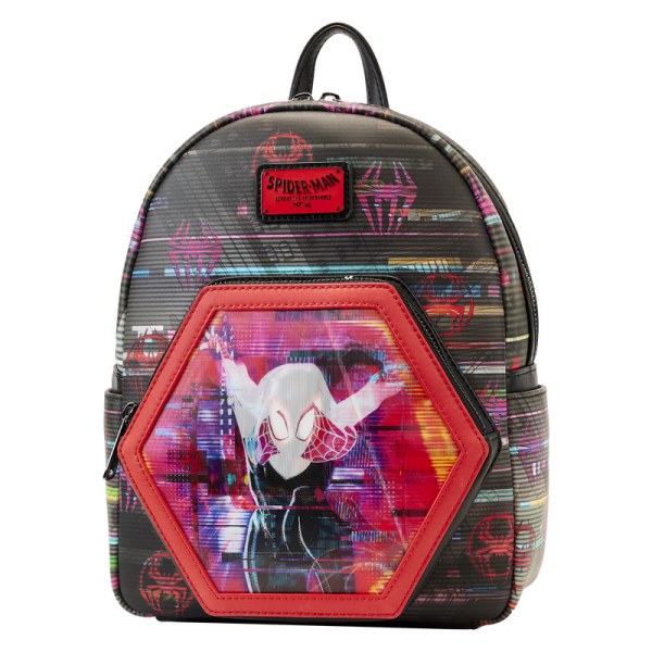 MINI SAC À DOS SPIDER-VERSE LENTICULAR - MARVEL LOUNGEFLY