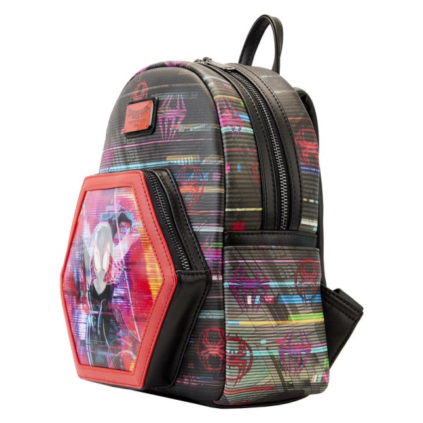 MINI SAC À DOS SPIDER-VERSE LENTICULAR - MARVEL LOUNGEFLY
