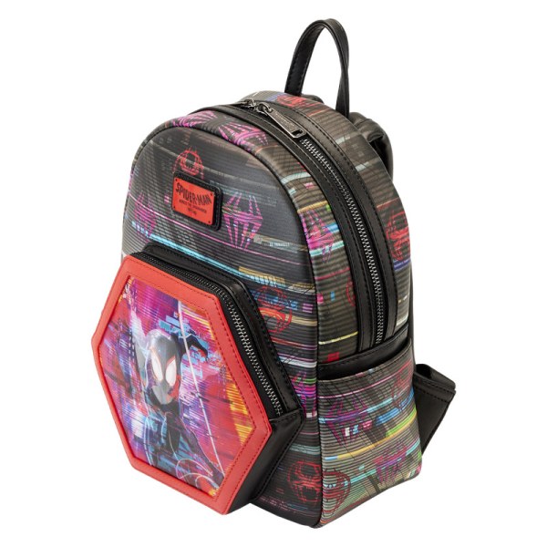 MINI SAC À DOS SPIDER-VERSE LENTICULAR - MARVEL LOUNGEFLY