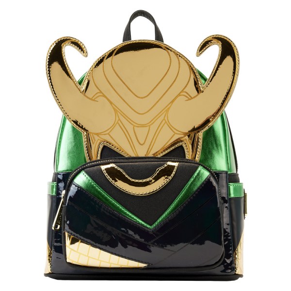 MINI SAC À DOS METALLIC LOKI - MARVEL LOUNGEFLY