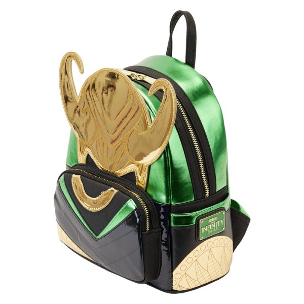 MINI SAC À DOS METALLIC LOKI - MARVEL LOUNGEFLY