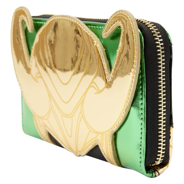 PORTEFEUILLE METALLIC LOKI - MARVEL LOUNGEFLY