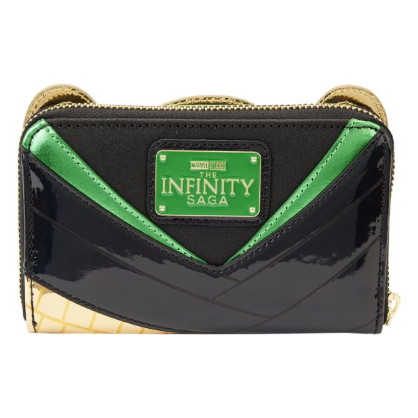 PORTEFEUILLE METALLIC LOKI - MARVEL LOUNGEFLY