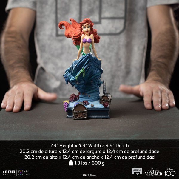LA PETITE SIRÈNE ART SCALE - DISNEY
