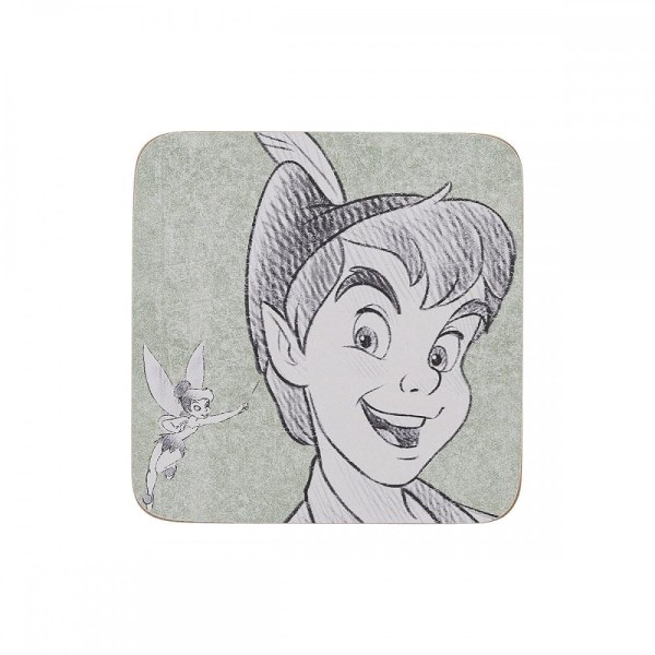 Lot de 4 sous verres Peter Pan - DISNEY ENCHANTING
