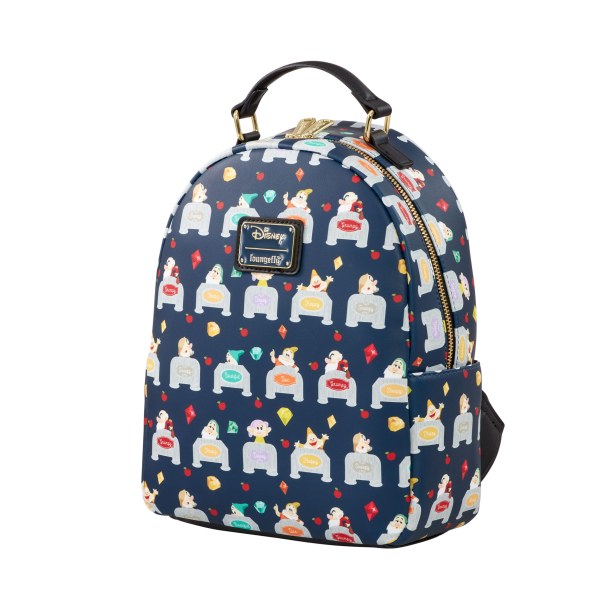 MINI SAC À DOS BLANCHE NEIGE ET LES 7 NAINS - DISNEY LOUNGEFLY