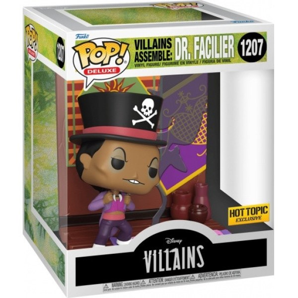 FUNKO POP! 1207 - VILLAINS ASSEMBLE : DR. FACILIER - LA PRINCESSE ET LA GRENOUILLE