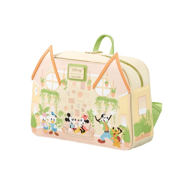 MINI SAC À DOS MICKEY & SES AMIS MAISON VÉGÉTAL - DISNEY LOUNGEFLY