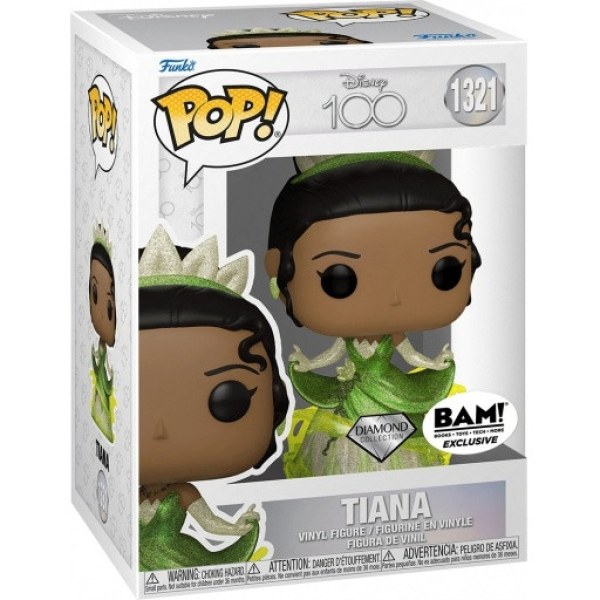 FUNKO POP! 1321 - TIANA DGLT DISNEY 100E ANNIVERSAIRE - LA PRINCESSE ET LA GRENOUILLE