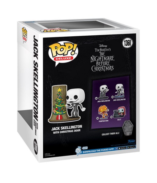 FUNKO POP! DELUXE 1360- JACK ET LA PORTE DE NOËL - L'ETRANGE NOEL DE MONSIEUR JACK