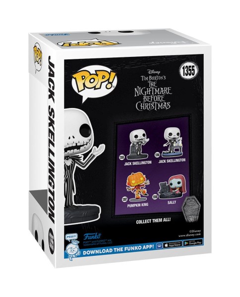 FUNKO POP! 1355 - JACK ET UNE PIERRE TOMBALE - L'ETRANGE NOEL DE MONSIEUR JACK 30E ANNIVERSAIRE