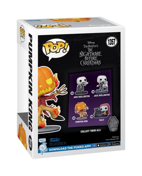 FUNKO POP! 1357 - PUMPKIN KING - L'ETRANGE NOEL DE MONSIEUR JACK 30E ANNIVERSAIRE