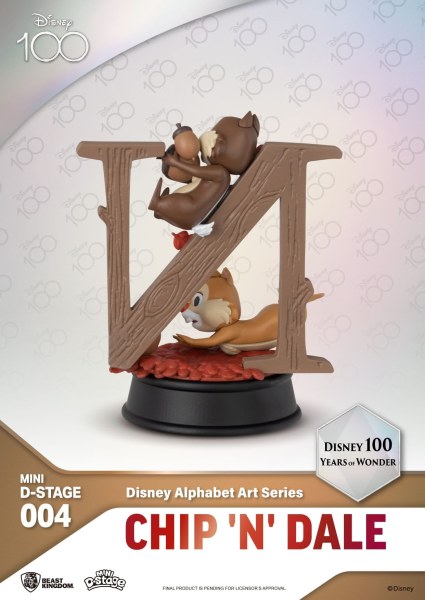 PACK DE 6 FIGURINES ALPHABET DISNEY - 100 YEARS OF WONDER DISNEY MINI EGG ATTACK
