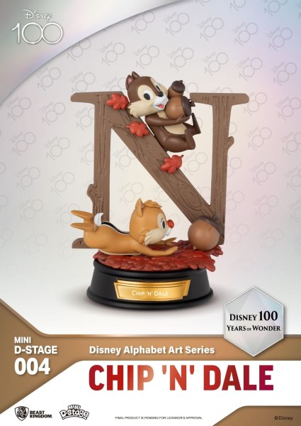 PACK DE 6 FIGURINES ALPHABET DISNEY - 100 YEARS OF WONDER DISNEY MINI EGG ATTACK