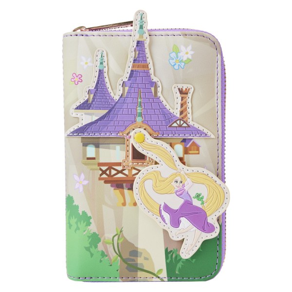 PORTEFEUILLE RAIPONCE QUI SE BALANCE - DISNEY LOUNGEFLY
