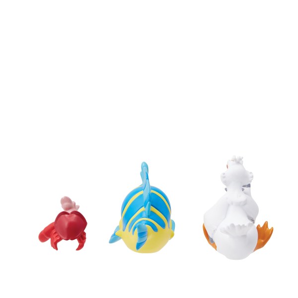 SET 3 FIGURINES LA PETITE SIRÈNE  - DISNEY SHOWCASE
