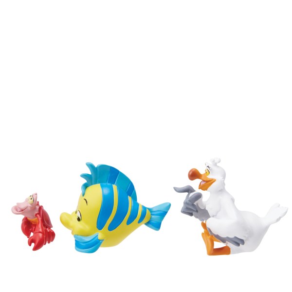 SET 3 FIGURINES LA PETITE SIRÈNE  - DISNEY SHOWCASE