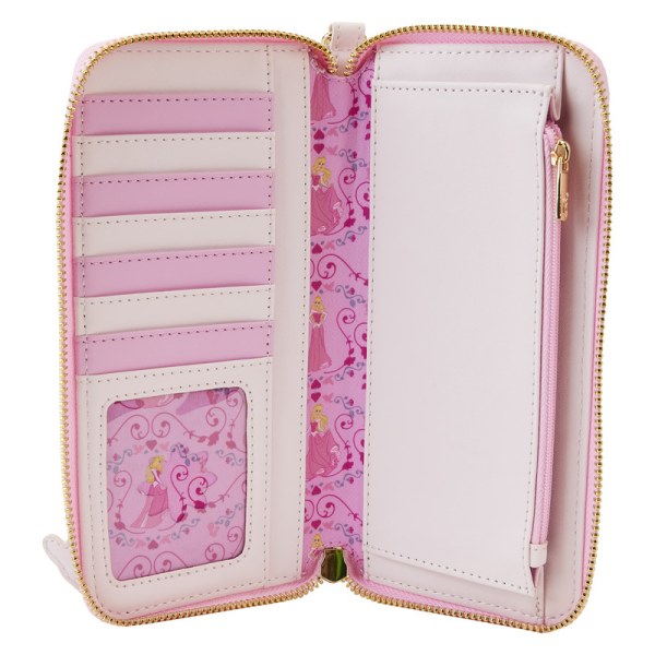 PORTEFEUILLE LENTICULAIRE AURORE BELLE AU BOIS DORMANT - DISNEY LOUNGEFLY