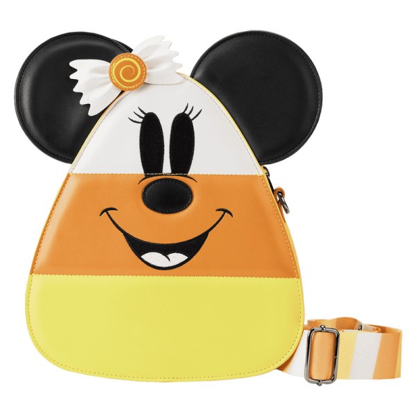 SAC BANDOULIÈRE MICKEY MINNIE CANDY CORN - DISNEY LOUNGEFLY