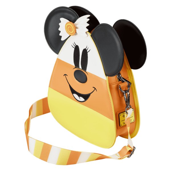 SAC BANDOULIÈRE MICKEY MINNIE CANDY CORN - DISNEY LOUNGEFLY