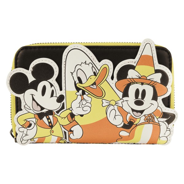 PORTEFEUILLE MICKEY ET AMIS CANDY CORN - DISNEY LOUNGEFLY