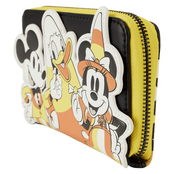 PORTEFEUILLE MICKEY ET AMIS CANDY CORN - DISNEY LOUNGEFLY