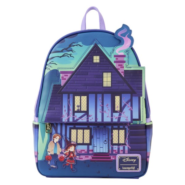 MINI SAC À DOS HOCUS SANDERSON SISTERS HOUSE GLOW - DISNEY LOUNGEFLY