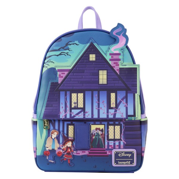 MINI SAC À DOS HOCUS SANDERSON SISTERS HOUSE GLOW - DISNEY LOUNGEFLY