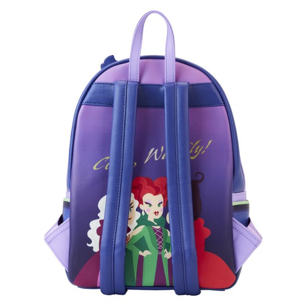 MINI SAC À DOS HOCUS SANDERSON SISTERS HOUSE GLOW - DISNEY LOUNGEFLY