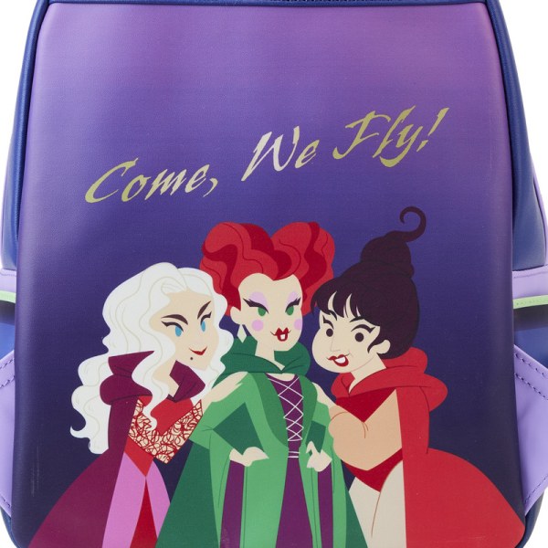MINI SAC À DOS HOCUS SANDERSON SISTERS HOUSE GLOW - DISNEY LOUNGEFLY
