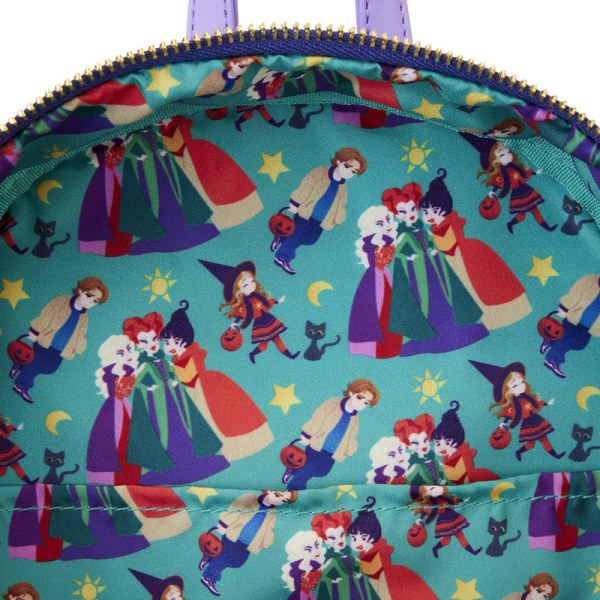 MINI SAC À DOS HOCUS SANDERSON SISTERS HOUSE GLOW - DISNEY LOUNGEFLY
