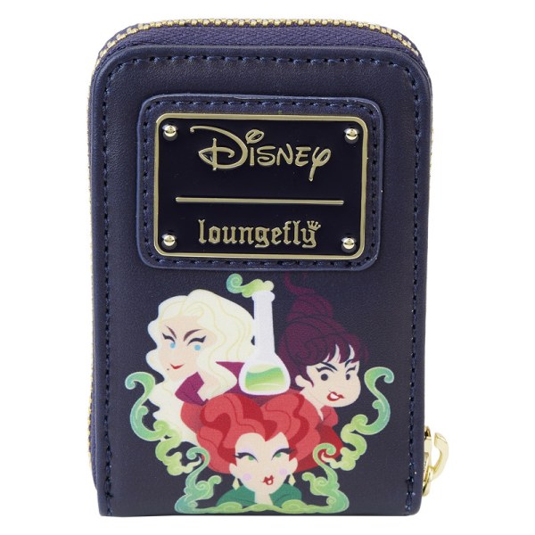 PORTEFEUILLE ACCORDÉON HOCUS POCUS SOEURS SANDERSON CHAUDRON GLOW - DISNEY LOUNGEFLY