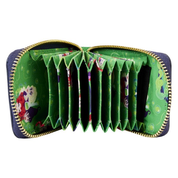 PORTEFEUILLE ACCORDÉON HOCUS POCUS SOEURS SANDERSON CHAUDRON GLOW - DISNEY LOUNGEFLY
