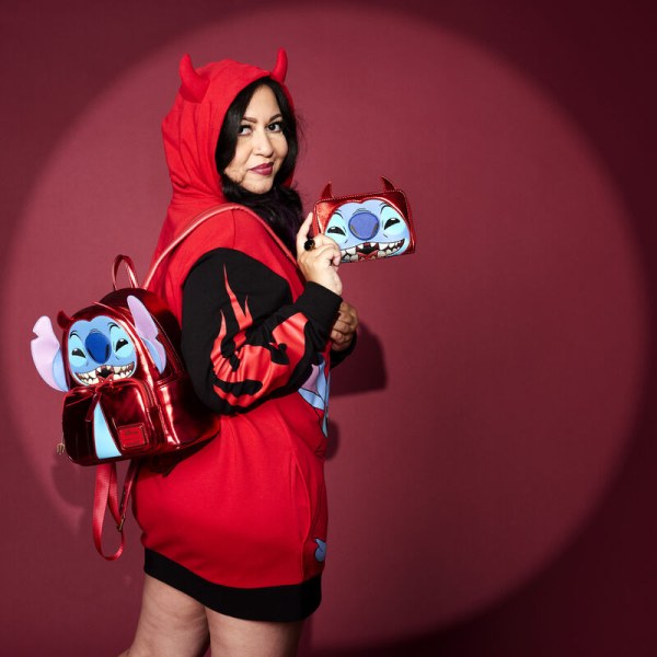 PORTEFEUILLE STITCH DEVIL COSPLAY - DISNEY LOUNGEFLY