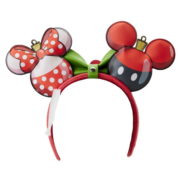 SERRE-TÊTE MICKEY MINNIE ORNEMENT DE NOËL - DISNEY LOUNGEFLY