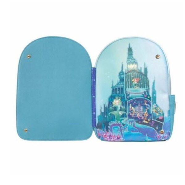 MINI SAC À DOS CHATEAU D'ARIEL - DISNEY LOUNGEFLY