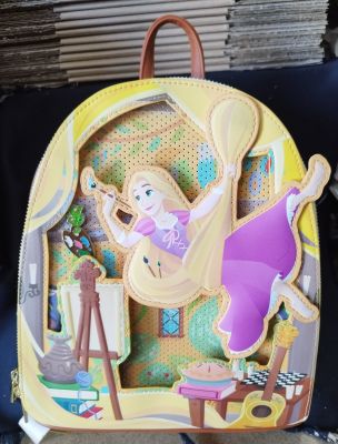 Mini Sac à Dos Raiponce peinture - Disney Loungefly