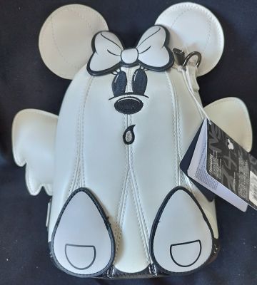 Sac à Bandoulière Mickey & Minnie fantômes phosphorescent - Disney Loungefly