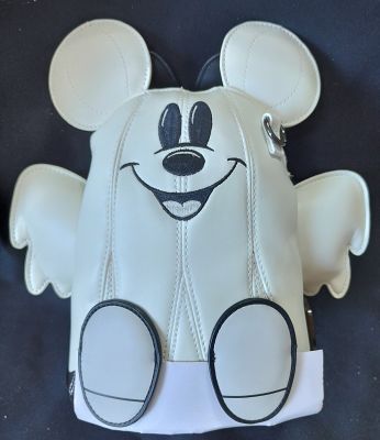 Sac à Bandoulière Mickey & Minnie fantômes phosphorescent - Disney Loungefly