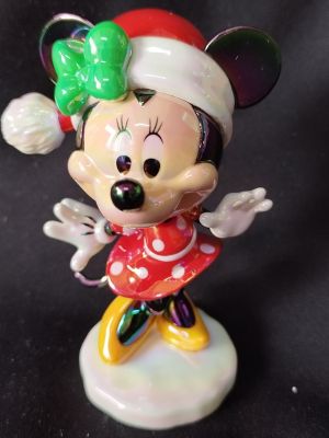 Minnie Mouse - Figurine de Noël - Disney Grand Jester - Exclusivité Enesco France